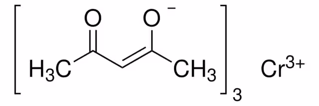 ACETILACETONATO DE CROMO(III), 97% paquete 1X100G