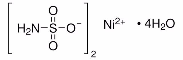 SULFAMATO DE NÍQUEL(II) TETRAHIDRATO, 98% paquete 1X500G