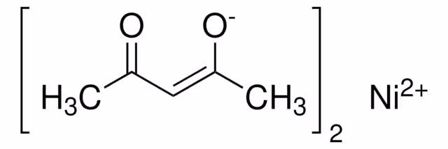 ACETILACETONATO DE NÍQUEL(II), 95% paquete 1X25G