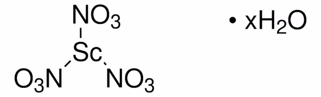 NITRATO HIDRATO DE ESCANDIO(III), 99,9% paquete 1X1G