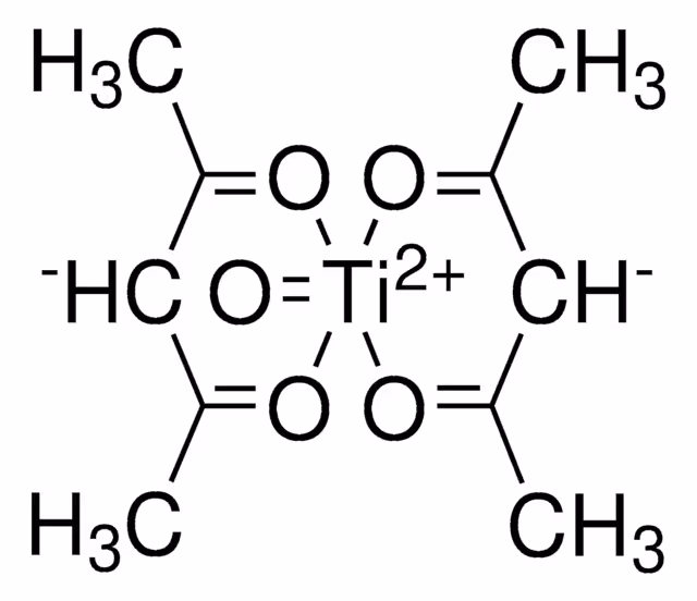 OXIACETILACETONATO DE TITANIO(IV), 90% paquete 1X50G