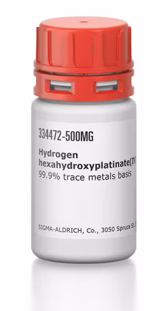 HEXAHIDROXIPLATINATO(IV) DE HIDRÓGENO, 99,9 y paquete 1X500MG