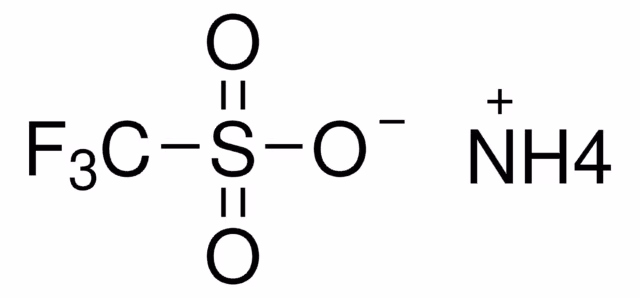 TRIFLUOROMETANESULFONATO DE AMONIO 99% paquete 1X50G