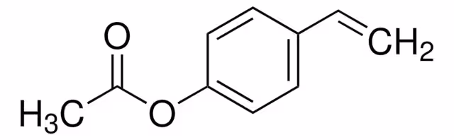 4-ACETOXISTIRENO, 96% paquete 1X25ML