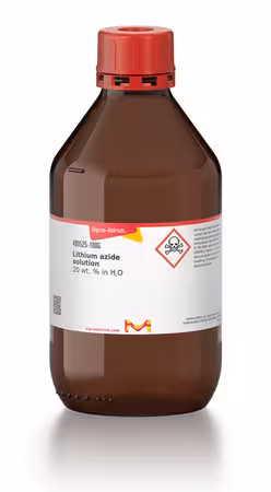 AZIDA DE LITIO, 20 PESO. % SOLUCIÓN EN WAT& pack 1X25G
