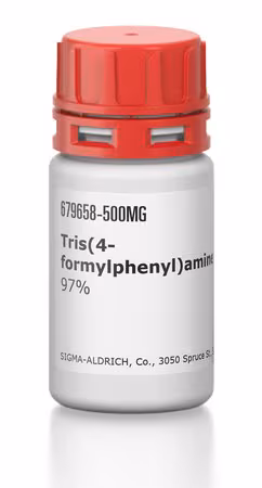 TRIS(4-FORMILFENIL)AMINA, 97% paquete 1X5G
