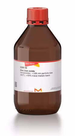 ÓXIDO DE HIERRO Y ZINC, NANOPOLVO, <100 NM (B& pack 1X10G