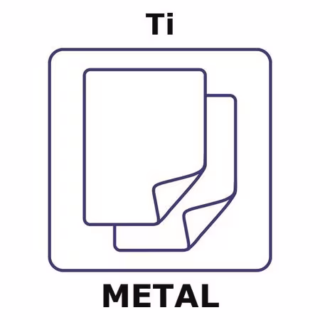 TITANIUM, DISCOS MICROFOIL, 10MM, THINNE & embalagem 1X1EA