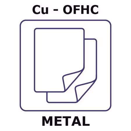 COPPER - O.F.H.C., FOIL 300X300MM, THIC implica pack 1X10EA