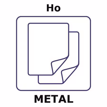 HOLMIO, LÁMINA 50X50MM, ESPESOR 0.125M& paquete 1X1EA