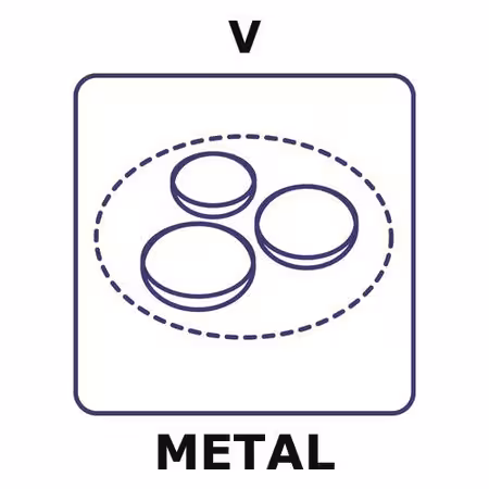 VANADIO, DISCOS DE MICROFOIL, 10MM, DELGADOS& paquete 1X10EA