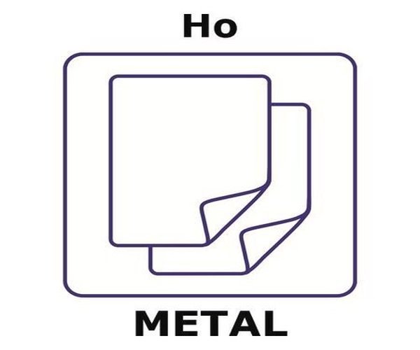HOLMIO, LÁMINA 25X25MM, ESPESOR 0.125M& paquete 1X1EA