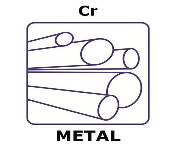 CROMO, VARILLA, 25 MM, DIÁMETRO 2,0 MM, 99 y paquete 1X1EA