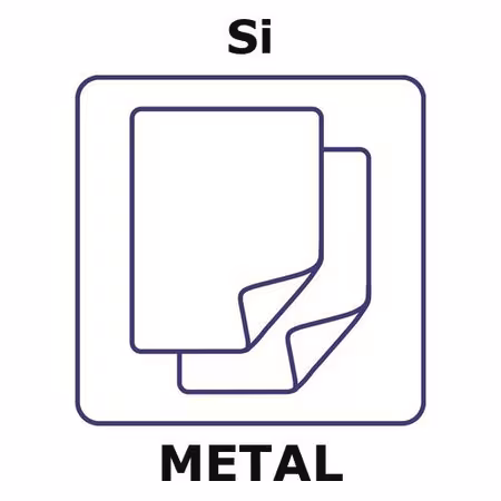 SILICONA, HOJA, 14X14MM, ESPESOR 1.0M& paquete 1X5EA