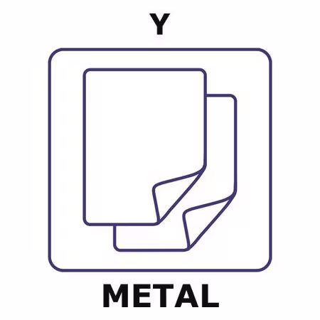 YTTRIUM, FOIL, NOT LIGHT TESTED, 50X50M& pack 1X1EA