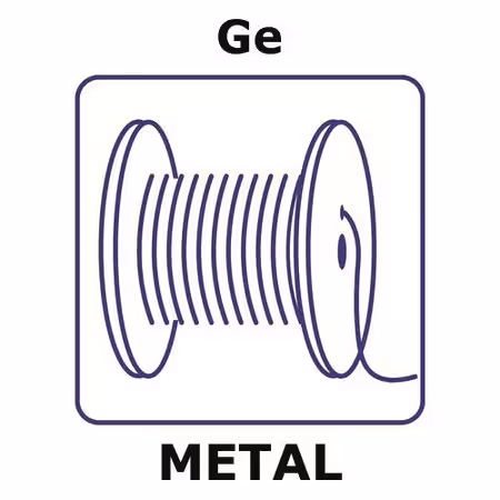 GERMANIUM, SHEET, 50X50MM, THICKNESS 3.& pack 1X1EA