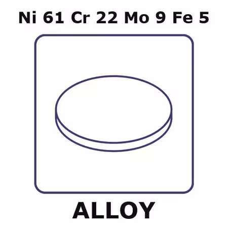 INCONEL 625 - CORROSION RESISTANT ALLO pack 1X10EA