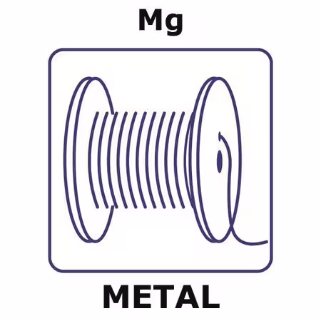 MAGNESIUM, WIRE REEL, 0.1M DIAMETER 0.5& pack 1X1EA