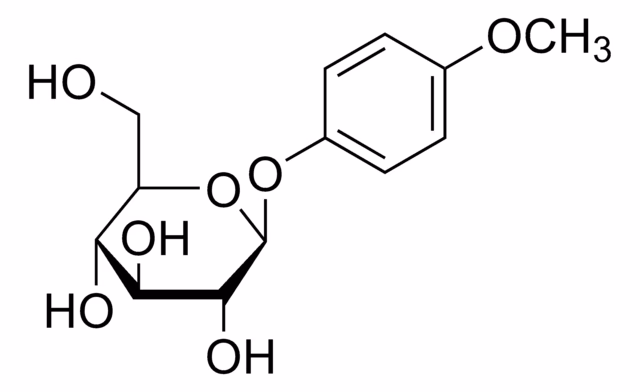 4-METHOXYPHENYL BETA-D-GLUCOPYRANOSIDE,& pack 1X1G