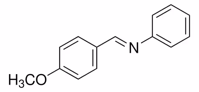 N-(4-METHOXYBENZYLIDENE)ANILINE, 97% pack 1X25G