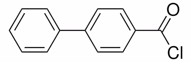 4-BIPHENYLCARBONYL CHLORIDE, 97% pack 1X50G