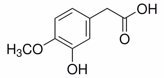 3-HYDROXY-4-METHOXYPHENYLACETIC ACID, 9& pack 1X1G