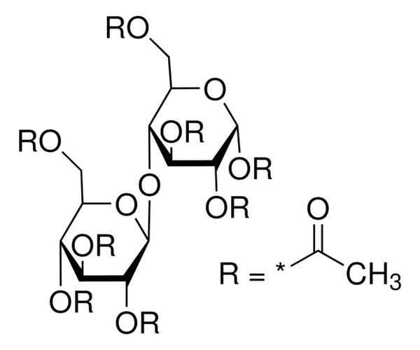 ALPHA-D-CELLOBIOSE OCTAACETATE, 98% pack 1X25G