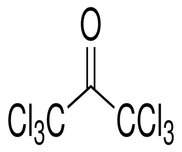 HEXACHLORO-2-PROPANONE, PRODUCED BY WAC pack 1X25KG