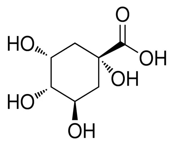 D-(#)-Quinic acid, 98% pack 1X100G