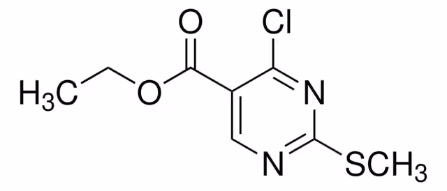 ETHYL 4-CHLORO-2-METHYLTHIO-5-PYRIMIDIN& pack 1X25G