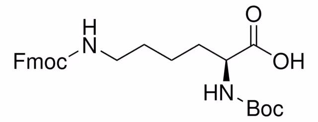 BOC-LYS(FMOC)-OH, >=99.0% TLC SUM OF & pack 1X5G