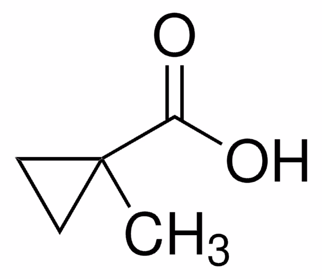 1-METHYLCYCLOPROPANECARBOXYLIC ACID, 98% pack 1X5G