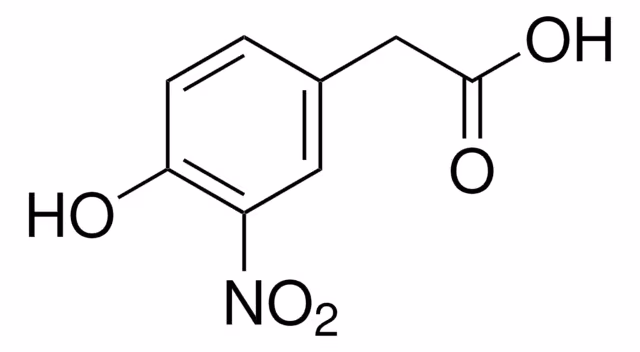4-HYDROXY-3-NITROPHENYLACETIC ACID, 99% pack 1X1G