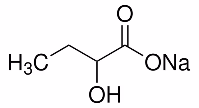 2-HYDROXYBUTYRIC ACID, SODIUM SALT, 97% pack 1X5G