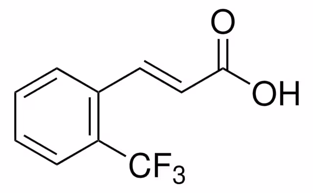 2-(TRIFLUOROMETHYL)CINNAMIC ACID, 99% pack 1X5G
