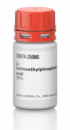 2-AMINOETHYLPHOSPHONIC ACID, 99% pack 1X1G