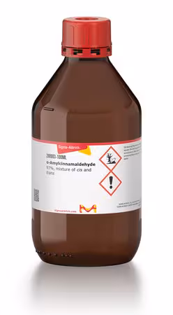 ALPHA-AMYLCINNAMALDEHYDE, 97%, MIXTURE O pack 1X100ML
