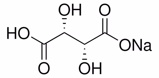 SODIUM HYDROGEN TARTRATE, 98% pack 1X250G