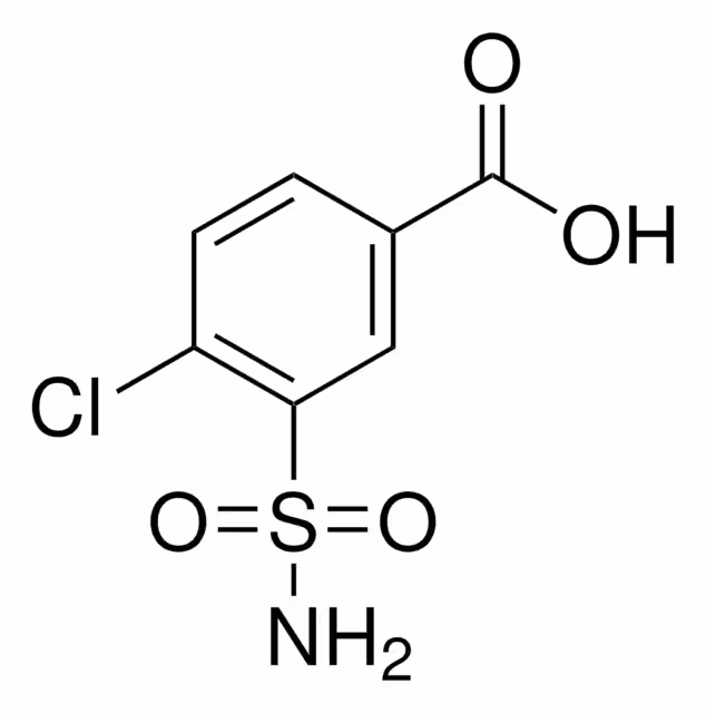 4-CHLORO-3-SULFAMOYLBENZOIC ACID, 98% pack 1X1G