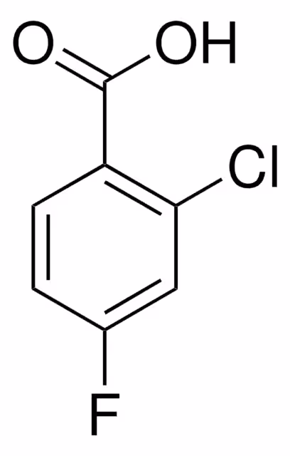2-CHLORO-4-FLUOROBENZOIC ACID, 99% pack 1X25G