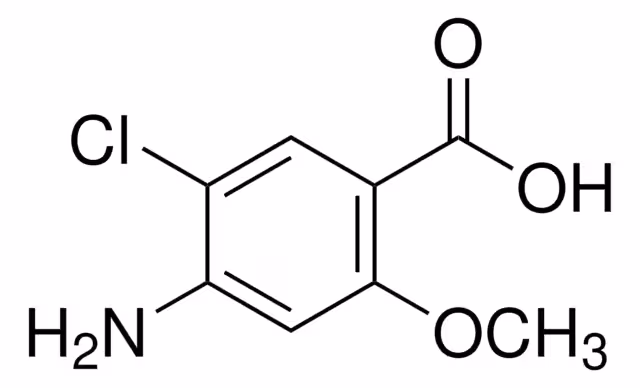 4-AMINO-5-CHLORO-2-METHOXYBENZOIC ACID pack 1X5G