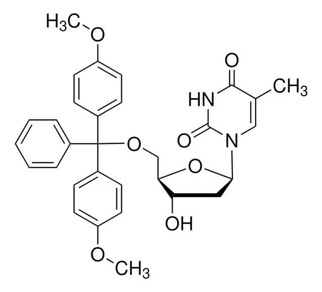 5'-O-(4,4'-DIMETHOXYTRITYL)THYMIDINE, 9& pack 1X1G