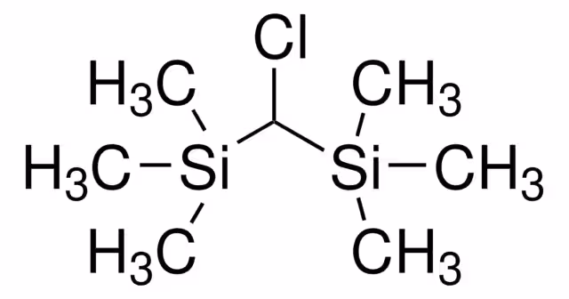 BIS(TRIMETHYLSILYL)CHLOROMETHANE, 97% pack 1X5G