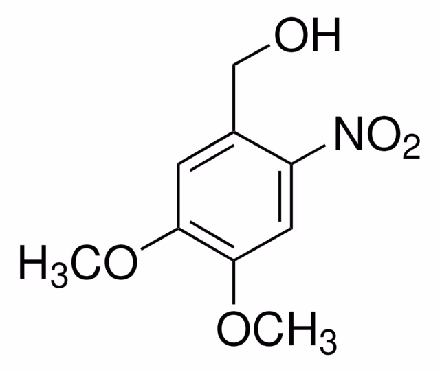 4,5-DIMETHOXY-2-NITROBENZYL ALCOHOL, 98% pack 1X10G