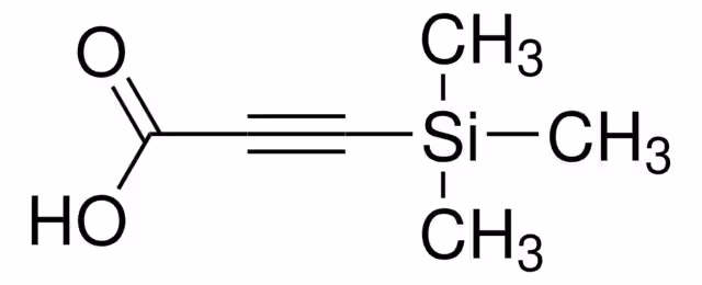 3-(TRIMETHYLSILYL)PROPYNOIC ACID, 98% pack 1X1G