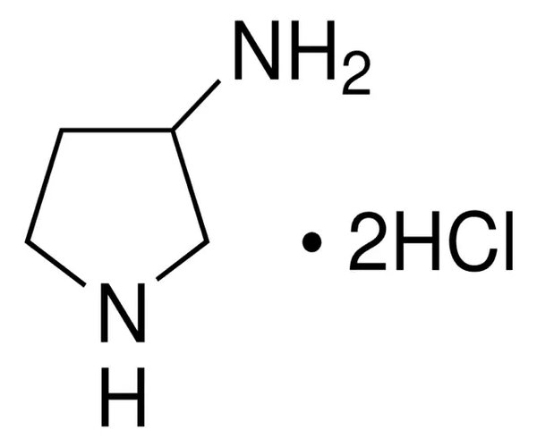 3-AMINOPYRROLIDINE DIHYDROCHLORIDE, 98% pack 1X25G