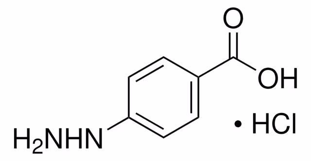 4-HYDRAZINOBENZOIC ACID HYDROCHLORIDE, & pack 1X25G
