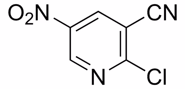 2-CHLORO-5-NITROPYRIDINE-3-CARBONITRILE& pack 1X1G