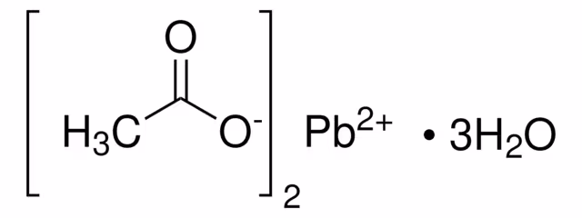 LEAD(II) ACETATE TRIHYDRATE, >=99.99% TR pack 1X50G