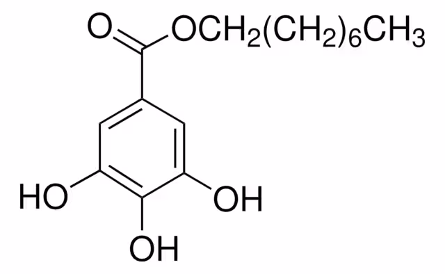 OCTYL GALLATE, ANTIOXIDANT, >=99.0% H& pack 1X250G
